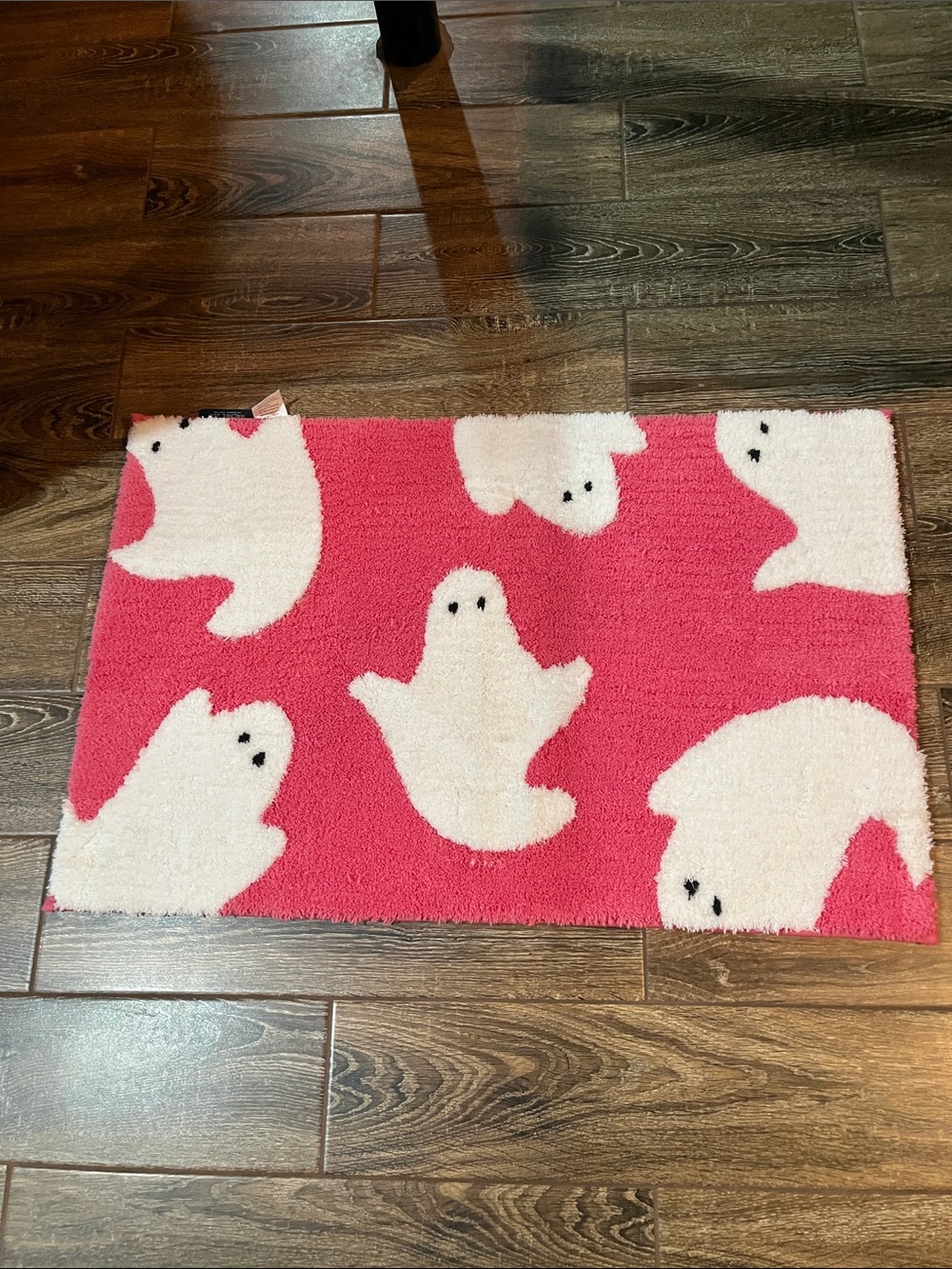 Ghost bathroom mat